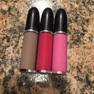 MAC liquid lipsticks